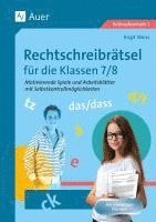 bokomslag Rechtschreibrätsel für die Klassen 7-8