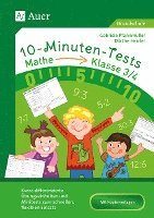 bokomslag 10-Minuten-Tests Mathematik - Klasse 3/4