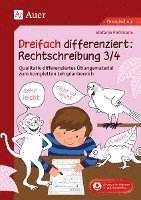 bokomslag Dreifach differenziert Rechtschreibung 3/4