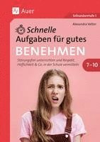 bokomslag Schnelle Aufgaben für gutes Benehmen 7-10