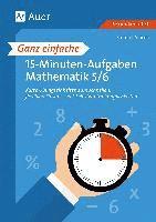 bokomslag Ganz einfache 15-Minuten-Aufgaben Mathematik 5-6