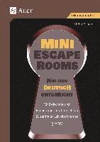 bokomslag Mini-Escape Rooms für den Deutschunterricht