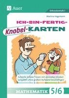 Martina Hagemann - Ich-bin-fertig-Knobelkarten Mathematik Klassen 5-6, Häftad