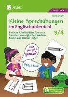 Kleine Sprechübungen im Englischunterricht 1