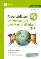 bokomslag Arbeitsblätter Umweltschutz und Nachhaltigkeit 2-4