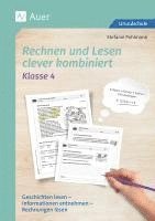 bokomslag Rechnen und Lesen clever kombiniert - Klasse 4