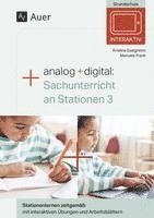 bokomslag Analog + digital Sachunterricht an Stationen 3