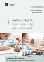 bokomslag Analog + digital Sachunterricht an Stationen 4