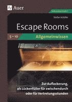 bokomslag Escape Rooms Allgemeinwissen Klassen 5-10