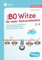 bokomslag 80 Witze für mehr Textverständnis - Klasse 2-4