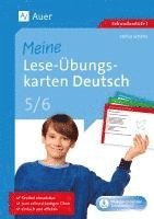 bokomslag Meine Lese-Übungskarten Deutsch 5-6