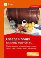 bokomslag Escape Rooms für den DaZ-Unterricht 3/4