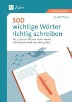 bokomslag 500 wichtige Wörter richtig schreiben