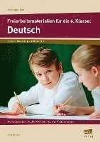 bokomslag Freiarbeitsmaterialien für die 6. Klasse: Deutsch