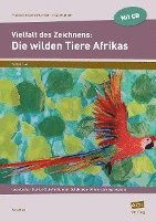 bokomslag Vielfalt des Zeichnens: Die wilden Tiere Afrikas