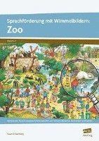 bokomslag Sprachförderung mit Wimmelbildern: Zoo