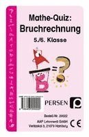 Jens Eggert - Mathe-Quiz: Bruchrechnung, Häftad