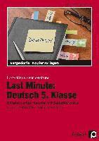 bokomslag Last Minute: Deutsch 5. Klasse