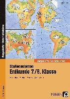 bokomslag Stationenlernen Erdkunde 7./8. Klasse