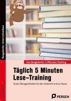 bokomslag Täglich 5 Minuten Lese-Training - 3./4. Klasse
