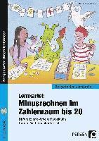 bokomslag Lernkartei: Minusrechnen im Zahlenraum bis 20