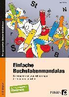 bokomslag Einfache Buchstabenmandalas