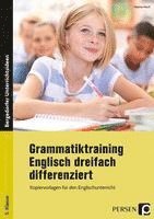 bokomslag Grammatiktraining Englisch dreifach differenziert