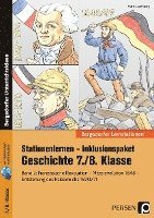 bokomslag Stationenlernen Geschichte 7/8 Band 2 - inklusiv