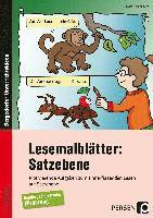 Lesemalblätter: Satzebene 1