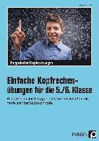 bokomslag Einfache Kopfrechenübungen für die 5./6. Klasse