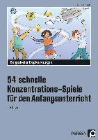Kirstin Jebautzke - 54 schnelle Konzentrations-Spiele - Anfangsunt., Häftad