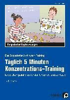 Kirstin Jebautzke - Täglich 5 Minuten Konzentrations-Training, Häftad