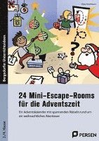 bokomslag 24 Mini-Escape-Rooms für die Adventszeit - Grundschule