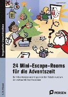 bokomslag 24 Mini-Escape-Rooms für die Adventszeit - Grundschule