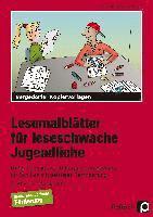 bokomslag Lesemalblätter für leseschwache Jugendliche