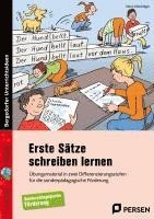 bokomslag Erste Sätze schreiben lernen - 3./4. Klasse