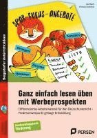 bokomslag Ganz einfach lesen üben mit Werbeprospekten