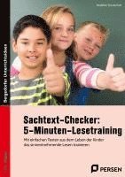 bokomslag Sachtext-Checker: 5-Minuten-Lesetraining - GS