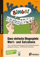 bokomslag Ganz einfache Bingospiele: Wort- und Satzebene