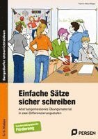 Katrin Ahlschläger - Einfache Sätze sicher schreiben, Häftad
