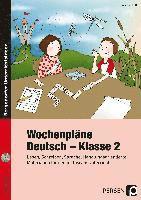 bokomslag Wochenpläne Deutsch - Klasse 2