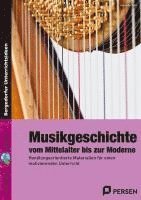 bokomslag Musikgeschichte: vom Mittelalter bis zur Moderne