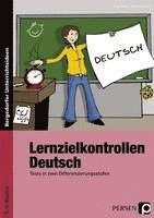 bokomslag Lernzielkontrollen Deutsch 7./8. Klasse