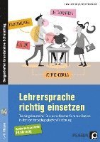 bokomslag Lehrersprache richtig einsetzen