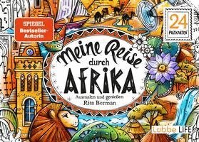 Rita Berman - Meine Reise durch Afrika - 24 Postkarten, Häftad