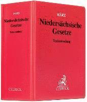 bokomslag Niedersächsische Gesetze (mit Fortsetzungsnotierung). Inkl. 127. Ergänzungslieferung