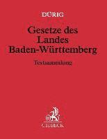 bokomslag Gesetze des Landes Baden-Württemberg (mit Fortsetzungsnotierung). Inkl. 156. Ergänzungslieferung