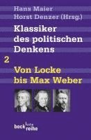 bokomslag Klassiker des politischen Denkens 02I: Von John Locke bis Max Weber