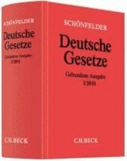 bokomslag Deutsche Gesetze. Gebundene Ausgabe I/2010