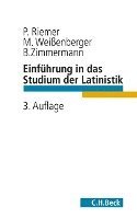 bokomslag Einführung in das Studium der Latinistik